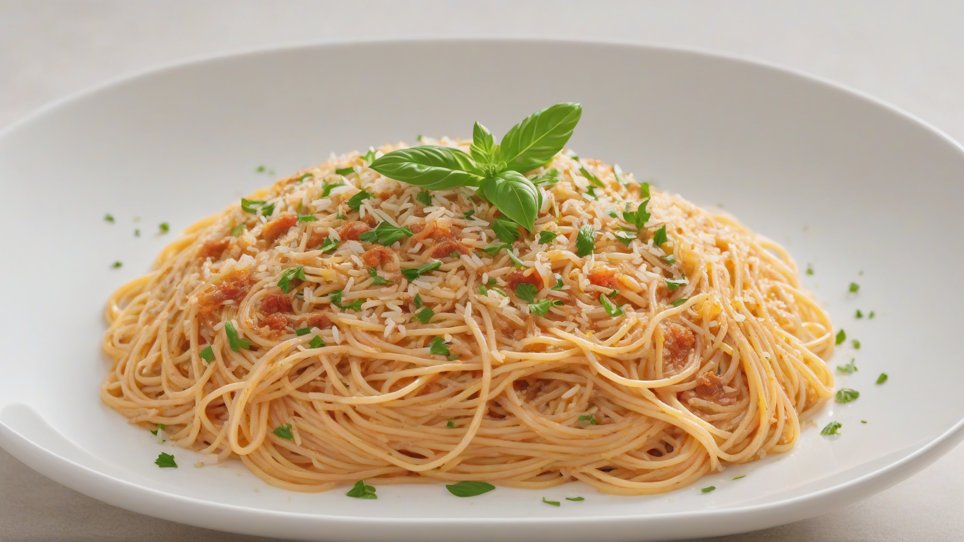spaghetti riso